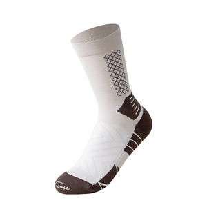 <span class=keywords><strong>Chaussettes</strong></span> de randonnée pour femmes Sport's House, légères, respirantes, en nylon rayé, avec semelle en tissu éponge et séchage rapide - Product Image 1