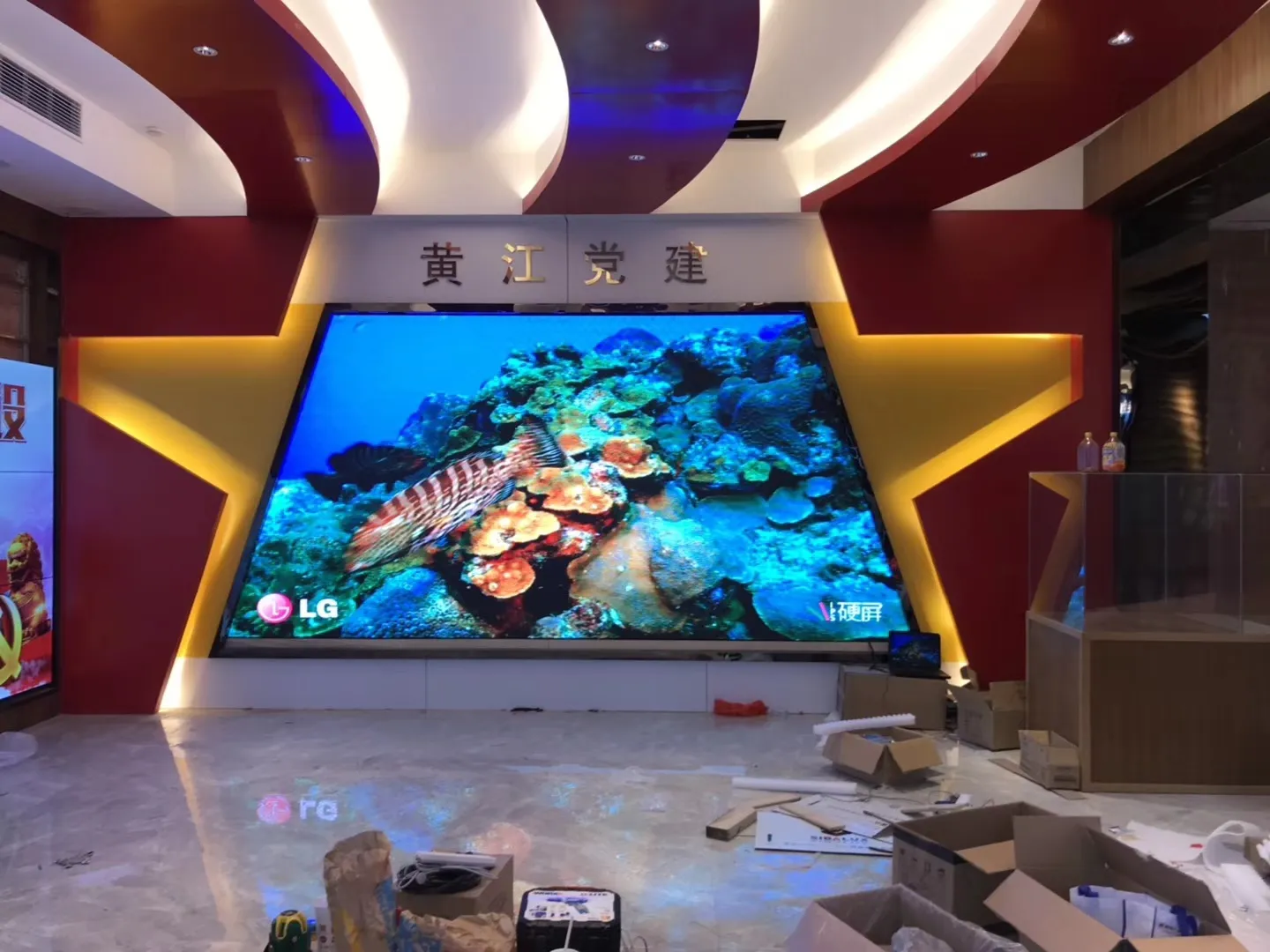 Painel de display led de alta resolução, smd de parede de vídeo, cor completa, para personalização da arte p2.5, módulos de led