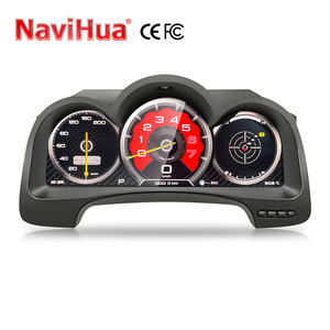 Navihua - Tableau de bord numérique LCD virtuel pour Toyota Hilux/Fortuner 2005-2015 - Compteur de vitesse - Système Linux - Instrument de mesure automobile - Product Image 1