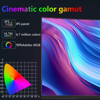 Moniteur de jeu sans cadre de haute qualité 2K 32 pouces 165Hz IPS Panel 1ms Temps de réponse 85% SRGB Interface VGA PC de bureau 5000:1