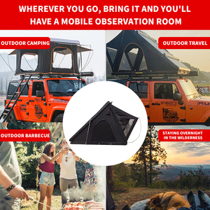 Carpa de techo para camping, impermeable, de cuatro estaciones, con cubierta rígida de Oxford, para equipaje, ideal para viajes y camping. - Product Image 4