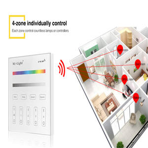 <span class=keywords><strong>Mi</strong></span> <span class=keywords><strong>Light</strong></span> — éclairage mural à LED, lumière à intensité réglable, contrôleur de panneau, 220G RF, télécommande, pour ampoule vidéo rgb, AC 2.4 V, <span class=keywords><strong>T3</strong></span> - Product Image 5