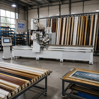 Machine de découpe et d'assemblage de cadres photo CNC industrielle à haute efficacité pour la production à grande échelle en usine