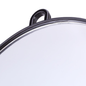 Wanmei Round Makeup <b>Mirror</b> Plastic Handle <b>Handheld</b> <b>Mirror</b> For Salon Barber Home Hairdressing Supplies - Product Image 2