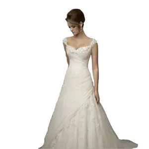 Abito da sposa 2024 senza spalline lungo Tulle sposa Mariage abito da sposa donna