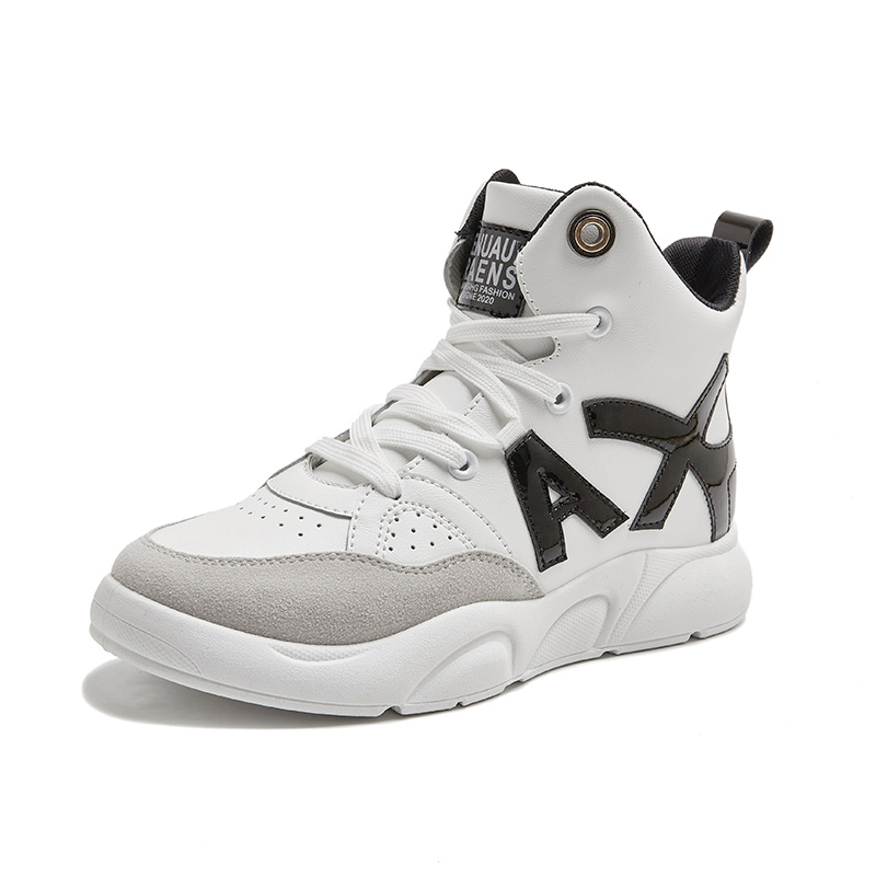 Новые осенне-зимние кроссовки со средней посадкой, Белая обувь