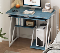 Bureau d'ordinateur, bureau, petit établi domestique, bureau simple pour adultes, chambre à coucher, écriture pour étudiants, petit bureau d'apprentissage