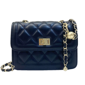 Bolso Bandolera de Moda al por Mayor, Diseño de Nicho, Un Solo Hombro, Cierre de Solapa, Cadenas, Poliéster, Correa Única, Diseño Cuadrado Pequeño - Product Image 1