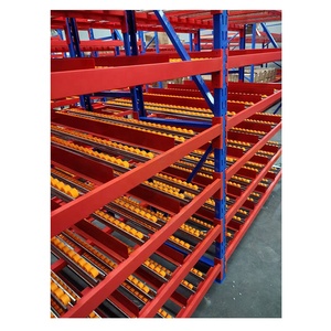 Systèmes de rayonnage à rouleaux à flux par gravité Supports d'écoulement en carton - Product Image 1