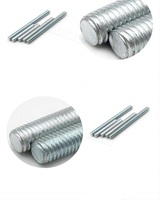 M6 M8 M10 M12 Hot Sale Quality Coarse Fine Machine Threaded Black White Green Blue Yellow Thread Rod DIN975