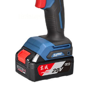 Mô-men xoắn cao có thể sạc lại không dây tác động cờ lê điện không chổi than động cơ công cụ điện với 500W đánh giá đầu vào nguồn pin - Product Image 5