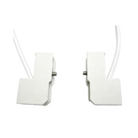Portalámparas de Cerámica Resistente a Altas Temperaturas R7S, 250V 1000W, para Lámparas Halógenas y LED Lineales R7S