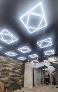 Luz de techo <span class=keywords><strong>LED</strong></span> cuadrada de 60W, <span class=keywords><strong>panel</strong></span> empotrado sin marco de 2x2 pies con alto lumen para iluminación de oficinas y centros comerciales - Product Image 6