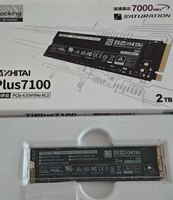 ZHITAI TiPlus7100 1TB/2TB M.2 NVMe PCIe Gen4x4 SSD 7000MB/s High-Speed Interne Solid State Drive voor Desktop & Laptop Gaming PC