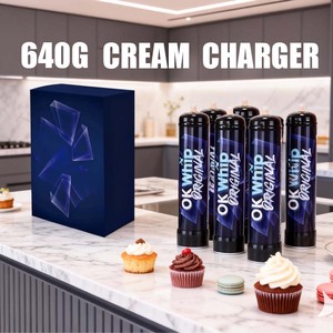 Fabrika 0.95L Yüksek Saflıkta Gıda Sınıfı Karbondioksit <span class=keywords><strong>CO2</strong></span> Kartuşu 60L Soda Karbonatörü Tatlı Yapma Araçları Dondurma Gaz Tüpü - Product Image 1