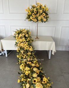 Tùy Chỉnh Nhân Tạo Hoa Trang Trí Đám Cưới Đường Hướng Dẫn Bảng Nhân Tạo Hoa Nền Đám Cưới Vòm Hoa - Product Image 4