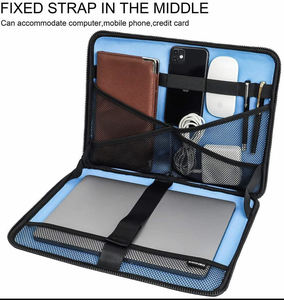 Hard Eva — sac à main à bandoulière, sacoche étanche et antichoc pour ordinateur portable <span class=keywords><strong>Lenovo</strong></span> <span class=keywords><strong>Yoga</strong></span> 720 /<span class=keywords><strong>Thinkpad</strong></span> T570/Hp Envy <span class=keywords><strong>15</strong></span> - Product Image 2