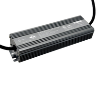 Fuente de Alimentación Impermeable con Certificado ETL, 200w, 12Vdc, 16.7A, Controlador LED No Regulable para Iluminación Decorativa LED