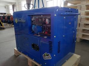 Générateur diesel insonorisé super silencieux 15 kW, type portable, bobinage tout cuivre, 50 Hz/60 Hz, monophasé/triphasé, conception à faible bruit, ATS - Product Image 5