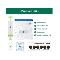 Kit kantong vakum anti lembap untuk bahan habis pakai cetak 3D/filamen; tersedia ukuran kustom; pemasok OEM/ODM.