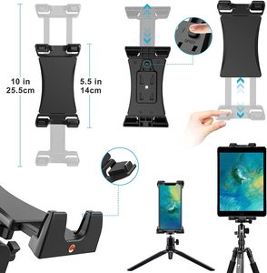 Support de tablette pour tableau de bord de voiture, support à ventouse pour pare-brise, rotation à 360° pour iPad, tablettes Android - Product Image 5