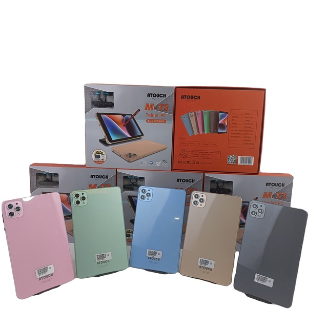 New Arrival ATOUCH M-T3 Tablet 8 Inch Android 12 Tablet Ram 8GB Rom 256GB Gaming Tablet PC for Business