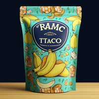 Nouveaux sacs imprimés sur mesure de 3.5g emballage en plastique de biscuits en feuille aluminisée anti-odeur sacs ZipLock en Mylar pour la nourriture