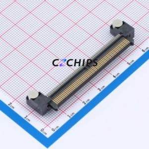 ERM8-060-01-L-D-RA-TR Board-to-Board & Backplane Connector SMD,P=0.8mm,Horizontal Mount Connector 0.8mm Horizontal Mount 2 Gold - Product Image 1