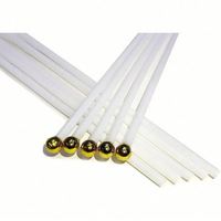 Drapeau miniature algérien en polyester imprimé numériquement en couleur CMJN, avec mât en bambou, style flottant, 5,5x8,2 pouces, vente en gros