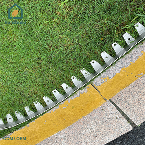 Bordure de pavé paysager Sunsbuild en acier inoxydable facile à former pour jardin, gazon, pierre, bordure de pavé métallique ornementale pour extérieur - Product Image 6