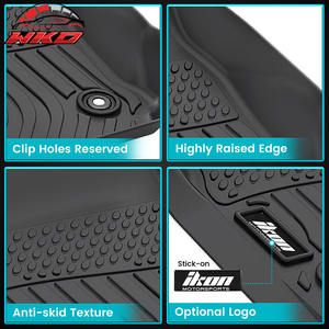 Tapis de sol compatibles avec Toyota 4Runner 5/7 places 2025, tapis antidérapants TPE toutes saisons, doublure moulée 3D, imperméables - Product Image 3