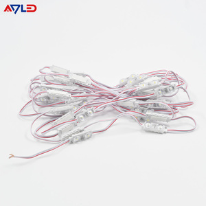 โมดูลไฟ LED ความสว่างสูง DC12V 2 ชิป 7000K สำหรับภายนอกอาคาร แบบยืดหยุ่น กันน้ำ IP68 สำหรับป้ายไฟโฆษณา - Product Image 2