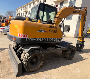 4x4 di alta qualità usato Mini escavatore ruota Made in China con parti di riparazione per sempre libero-componenti Core motore e motore - Product Image 2