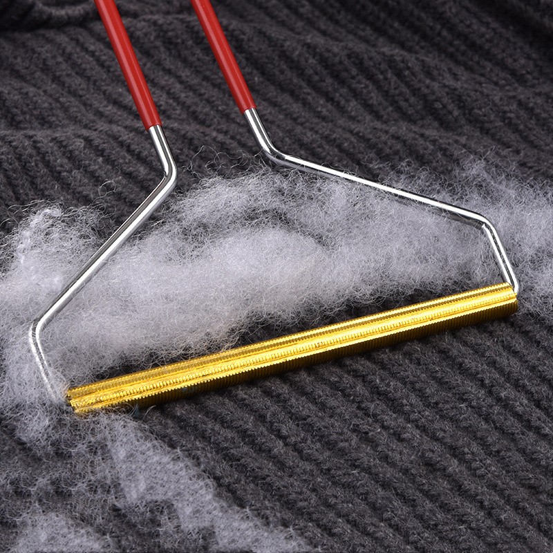 Портативный ручной ролик Tiktok с красной ручкой, многоразовый инструмент для чистки одежды, удаления пуха, бритва для ткани, ролик для ворса