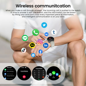 Montre connectée avec écran IPS HD de 1,5 pouce, gestion de la santé multidimensionnelle, mode multi-mouvements, communication intelligente, étanche IP67, métal - Product Image 6