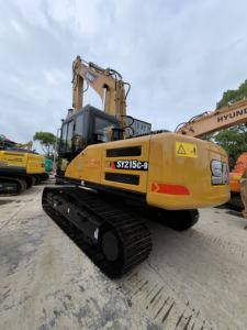 Excavadora Sany 215C usada de gran marca, fabricada en China, horas de trabajo bajas, maquinaria de construcción sobre orugas de 21 toneladas - Product Image 3