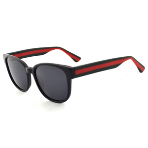 Lunettes de soleil unisexes vintage effet écaille de tortue, monture en acétate, verres polarisés UV400, lunettes de soleil classiques pour les vacances à la plage et les activités de plein air - Product Image 2