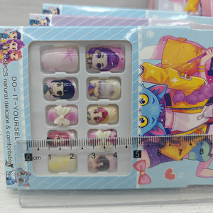 Autocollants pour ongles en plastique de qualité supérieure <span class=keywords><strong>K</strong></span>-POP Demon Hunt Girl Group, couverture complète, pour enfants et filles - Product Image 6