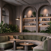 Meuble Bar de Luxe Personnalisé pour Cave à Vin, Comptoir Commercial, Bar de Nuit, Hôtel, Restaurant – Vitrine en Verre, Rangement, Design Intérieur
