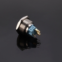 CMP 30mm Métal Acier Inoxydable Bouton Poussoir Interrupteur marche/arrêt