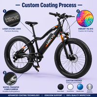 Vélo de montagne électrique 26 pouces avec pneus larges, double moteur 48V/60V/72V, vélo électrique haute puissance avec batterie personnalisée