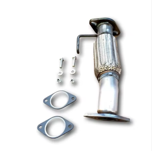 Silencieux d'échappement flexible en acier inoxydable de 1,5 mm d'épaisseur pour Santa Fe 2.4T et Kia Sorento (2013-2016) – Réparation d'échappement - Product Image 5