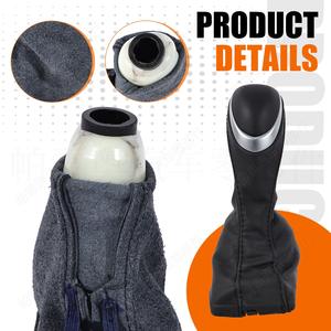 Poignée de levier de vitesses automatique Cadillac ATS 2013-2019, design ergonomique en cuir, volant intégré - Product Image 4