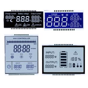 Module d'affichage LCD segmenté VA <span class=keywords><strong>TN</strong></span> HTN, affichage noir <span class=keywords><strong>et</strong></span> blanc négatif, faible consommation d'énergie pour générateur d'oxygène <span class=keywords><strong>et</strong></span> instrument médical - Product Image 3