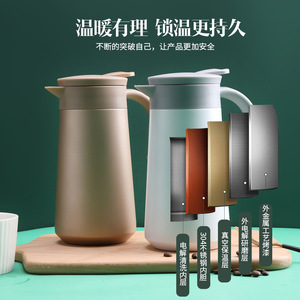 Cafetière miniature Yongkang en acier inoxydable 304, thermos isotherme pour la maison, le bureau et l'extérieur - Product Image 5
