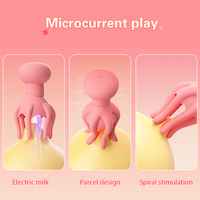 Dropshipping Erwachsenen-Masturbator für Frauen Vibrator Brustmassage Nippelstimulation Klitoris-Sauger Sexspielzeug für Frauen