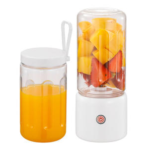 Cup Fruit <b>Mixer</b> Mini <b>USB</b> Rechargeable Home Blender <b>Mixer</b> Kitchen Plastic Electric Juicer Portable Blender Wireless Juicer Bottle - Product Image 5