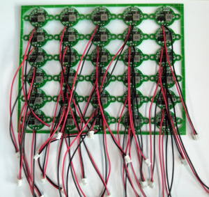 Rumay 2W cob12v ánh sáng màu xanh Bảng điều khiển bên ngoài dẫn vòng sáng bề mặt Photon đèn kết nối với bên ngoài bảng điều khiển - Product Image 6