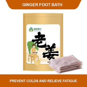 Pó Herbal Desintoxicante para Banho de Pés de Adultos, com Aroma de Gengibre Envelhecido e Artemísia, para Perda Rápida de Peso, Aromaterapia e Terapia de Aquecimento de Água - Product Image 1