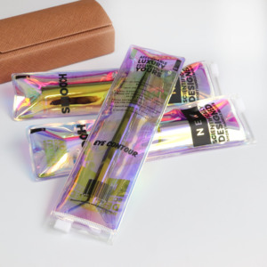 High Quality Large Holographic Packaging <b>Bags</b> Pouches Custom Laser Small Zipper <b>Bags</b> for Glitter Powder Foil <b>Packing</b> - Product Image 5